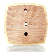 Wood-Trim Sauna Thermometer and Hygrometer, Heat-Resistant Accessory