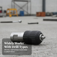 Silver Water Adapter Knurled Connector