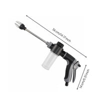 Car Wash Sprayer Leak Proof High Pressure Hose Nozzle Ergonomic Grip Handle