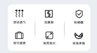 防蚊吊床（橙灰）户外野营防蚊虫防侧翻露营旅行户外休闲秋千吊床