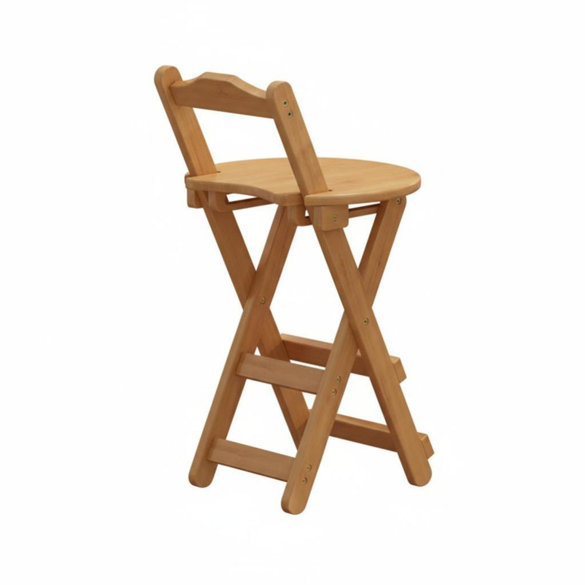 Folding Bar Chair with Backrest Strong Bearing Capacity for Kitchen, Homeowners