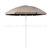 户外黑胶摆摊伞商用防晒遮阳伞折叠便携大号太阳伞出摊露营沙滩伞