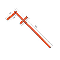 Board Bender with Curved Handle Long-Lasting Deck Straightening Tool Ergonomic