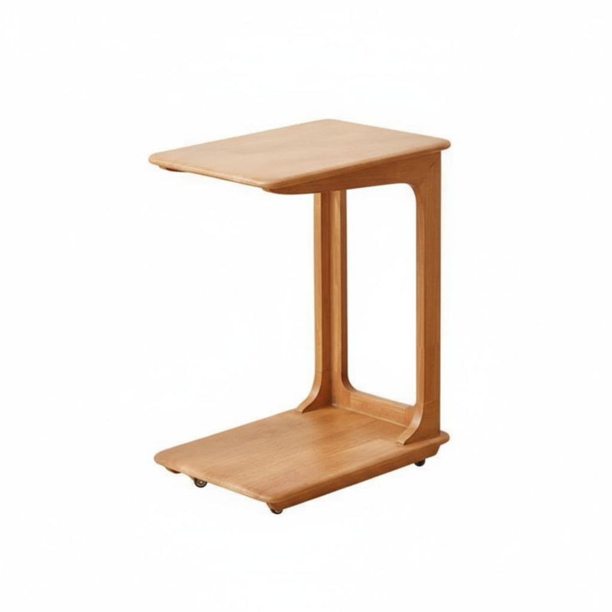 Rolling C-Shaped Table Movable Design Household Furniture Multi-Functional