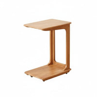 Rolling C-Shaped Table Movable Design Household Furniture Multi-Functional