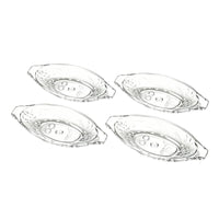 4 Pieces Banana Split Boat Lightweight Tableware Long-Lasting for Parties