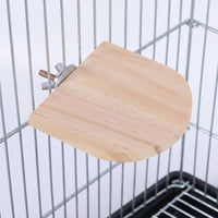 Flower Perch Large Bird Stand, Smooth Wooden Perch for Small Parakeets Cockatiels, Stable wooden avian Perch for Cage Resting and Play Area