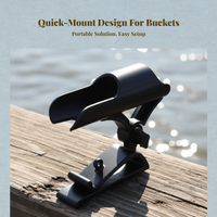Adjustable folding fishing tripod