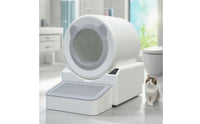 Self-Cleaning Cat Litter Box Enclosed Automatic Cat Litter Box Pet Supplies Electric Handsfree-of-Charge for Cats, Apartments