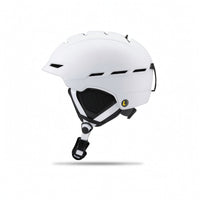 Hard-Shell Helmet with Adjustment Dial Adjustable Vent Helmet with Eyewear Buckle Ventilated Shock-Absorbing for Skiers, Snowboarders, Adults, Skiing, Snowboarding, Winter Sports