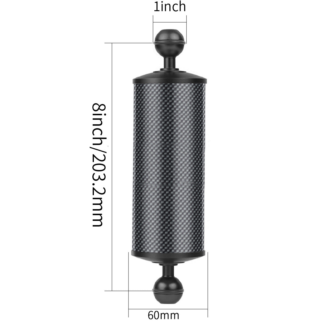 Black / 8 Inch