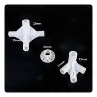 9 Pieces Plastic Tent Frame Joints Cross Cylindrical Frame Joints Secure Coupler Stable for DIYers