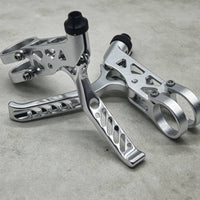 CNC Hollow Brake Lever Universal Compatibility Biking Accessory Easy to Install Transport Gear for Town Commuting