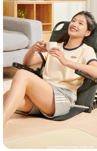 Legless Floor Lounger Chair for Bed, Dorm, Elderly Care, Gaming, Camping