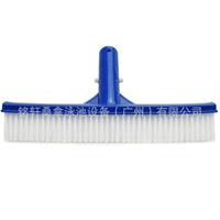 10-Inch Rubber Short Brush for Swimming Pool Cleaning, Factory Direct