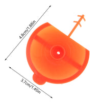 聚氨酯发泡胶喷涂用工具塑料扇形喷嘴喷涂型聚氨酯泡沫胶用5个.