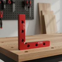 High Precision 90 Degree Positioning Square Easy to Use 90 Degree Clamping Square Sturdy Construction Right Angle Corner Clamp Heavy Duty for Woodworkers, Carpenters, DIY Enthusiasts