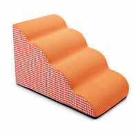 Pet Staircase with Removable Cover Stable Furniture Inclined for Small Dogs