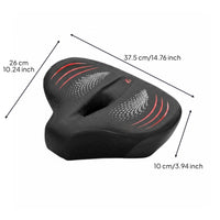 Comfortable Cycle Seat Shock Absorbing Thick Cycle Seat Wear-Resistant Sports Gear