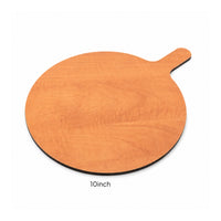 Pizza Board with Handle Wood Fiber Serving Board with Handle Wooden Pizza Peel for Hosts