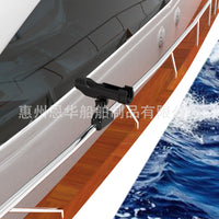 Stainless Steel Fishing Rod Holder for Boats, Carbon Fiber, Model E579540-RBK