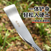 家用户外防锈耐用农用铲 加厚铲头挖野菜除草军用钢塑柄农用铲