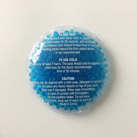 Ice Packs for Migraine Relief and Tired Eyes, Round Gel Beads Cold Compress for Muscle Ache, PVC Material Ice Bag, Hot and Cold Pack for Kids