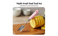 Pineapple Spot Remover Rust Resistant V-Shaped Pineapple Cutter Stainless Steel Fruit Tool Long-Lasting Kitchen Gadget Easy To