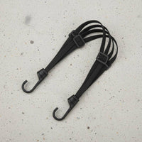 Motorcycle Fastening Strap Adjustable Helmet Bungee Strap Easy to Use Bungee Cord with Hooks for Electric Bikes, Travel