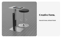 Rolling C-Table Minimalist and elegance Household Furniture Adjustable Height
