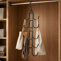 Wall Mounted Garment Hook Wall storageSaving Rotating Hanger Rack Sturdy