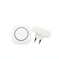 36 Chimes Wireless Entry Notification Long Range 300m Elderly Call Button 4 Volume Levels Notification System Compact Size for Hearing Impaired, Apartment