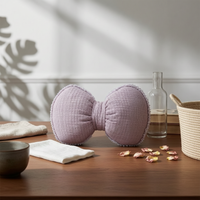Bow Cushion Padded Lace Bow Pillow Soft for Sofa