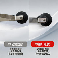 跨境加厚铝合金方管垃圾夹拾物器长柄捡取工具卫生钳环卫工人夹子