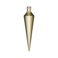 Brass plumb plumb weight, sturdy measuring tool, suitable for construction and woodworking, oxidation-resistant, easy to keep.