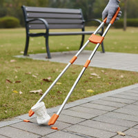 2 Pieces Long Reach Litter Picker Heavy Duty Trash Picker Grabber Rust Resistant