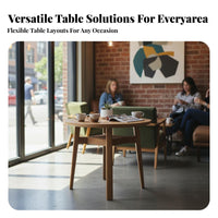 Minimalist Design Upholstered Bistro Set Modern aesthetic 5-Piece circular table and Chair Group adaptable Combinations Commercial Furnishing for Cafe Owners, Office Managers, Employees, Dessert Shop, Lounge Bar, Cafeteria, Reception Area