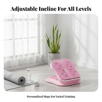 Adjustable Slant Board Portable Design Leg Stretcher Padded Heel Rest