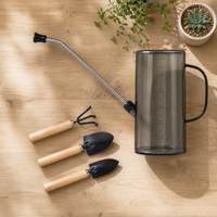Long Spout Watering Can with Garden Tool Set for Indoor Outdoor Plants