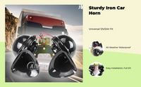 Waterproof car horn