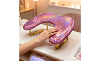 Easy to Clean U-Shaped Nail Hand Rest Stain Resistant Manicure Armrest Pillow Reinforced Base for Beauty Studio