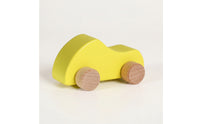Smooth Wooden Toy Car with Wheels Compact Wooden Toy Car Lightweight Toys Easy-to-Grasp for Fine Motor Practice