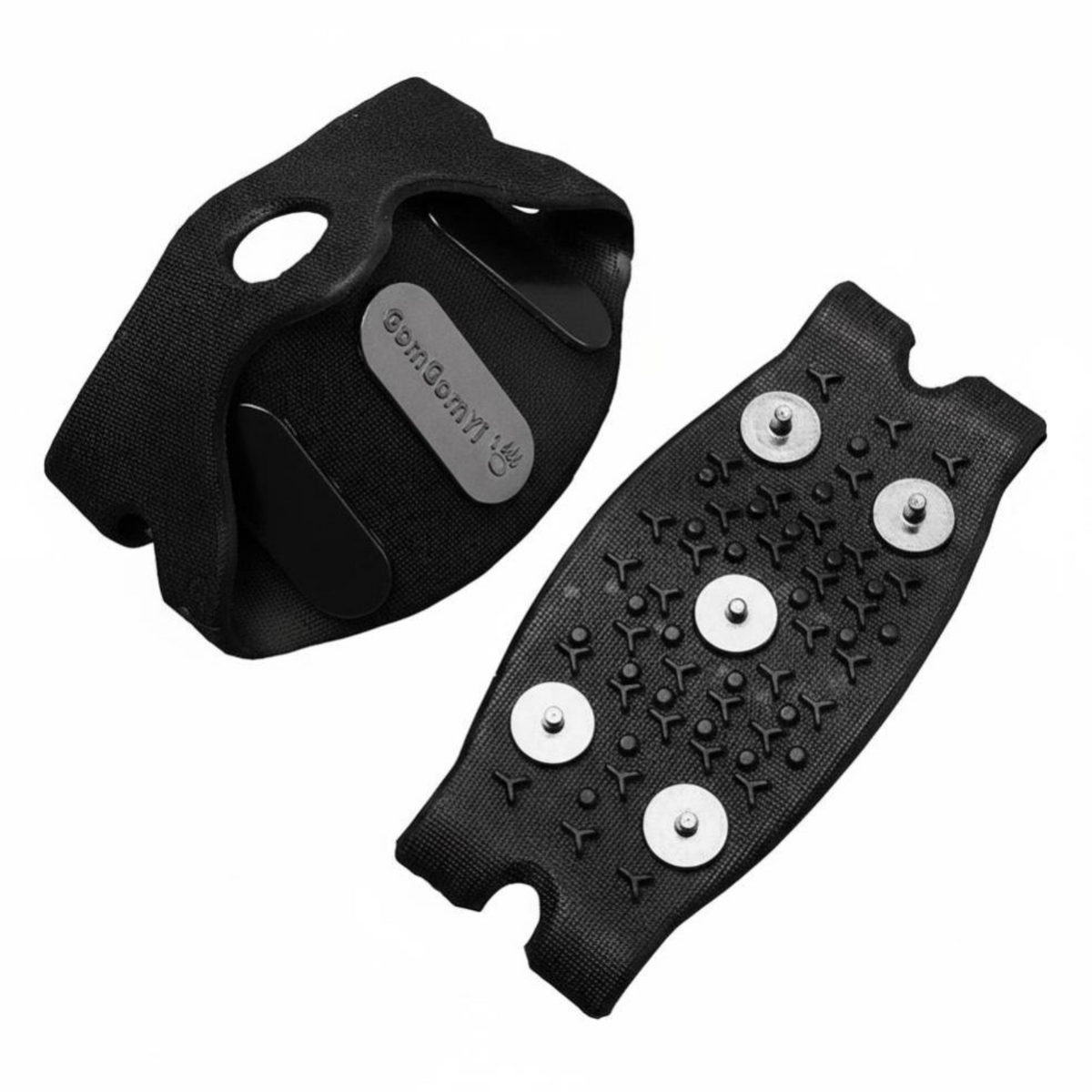 Non-Slip Ice Grips, Outdoor Climbing, Universal, Black