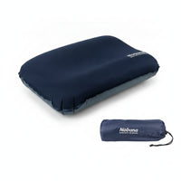 Soft Material Self-Inflating Pillow Compact Camping Pillow Portable Travel Cushion Ergonomic for Tent