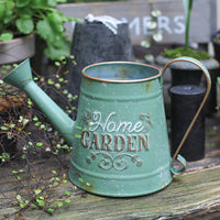 Iron Watering Can with Long Spout for Garden Use, 1.5L