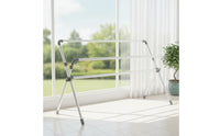 Stainless Steel Clothes Drying Rack Heavy-Duty Laundry Drying Rack Stable Anti-Slip for Backyard