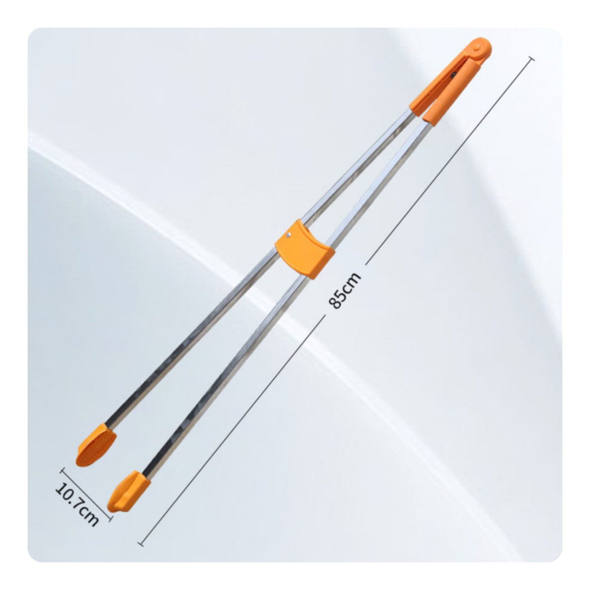 Stainless Steel Trash Grabber Sturdy Litter Grabber Integrated Jaw for Cleaners