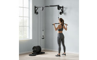 DIY Cable Pulley Training Kit Compact Pulley Block with Wire Rope Heavy Duty Hardware Long-Lasting for Fitness Enthusiasts, Home Gym