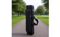 Short Fishing Rod Bag Lightweight Waterproof Fishing Pole Bag Adjustable Shoulder Strap for Travel