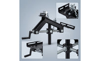 Hydraulic Gearbox Jack Adjustable Gearbox Jack with Safety Chain Gearbox Removal Tool Stable Accurate for Mechanics